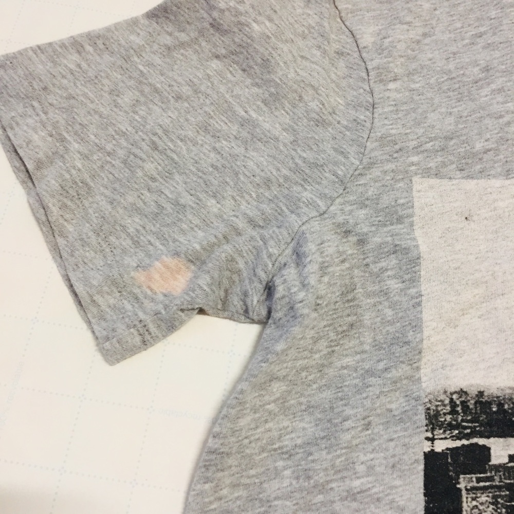 Armani Exchange Short Sleeves Grey Graphic Tee - Picture 9 of 9